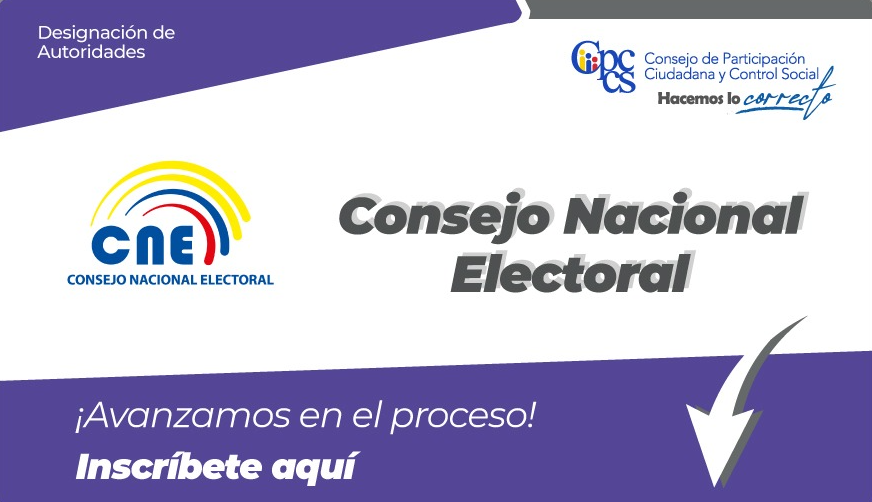 CONVOCATORIA A COMISIÓN CIUDADANA DE SELECCIÓN PARA LA DESIGNACIÓN DE LOS CONSEJEROS DEL CONSEJO NACIONAL DE ELECTORAL CONVOCATORIA A COMISIÓN CIUDADANA DE SELECCIÓN PARA LA DESIGNACIÓN DE LOS CONSEJEROS DEL CONSEJO NACIONAL DE ELECTORAL